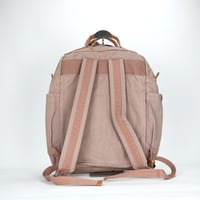 Image 3 of TSD BRAND Tilia Canvas Backpack - Pink