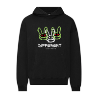 Image 2 of "NEON BUNNY" (DIFFERENT) HOODIES