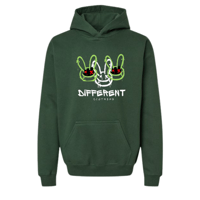 Image 8 of "NEON BUNNY" (DIFFERENT) HOODIES