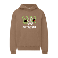 Image 9 of "NEON BUNNY" (DIFFERENT) HOODIES