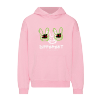 Image 3 of "NEON BUNNY" (DIFFERENT) HOODIES
