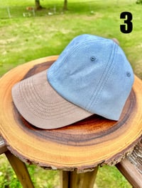 Image 3 of Blank Suede Baseball Caps