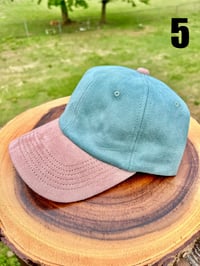 Image 5 of Blank Suede Baseball Caps
