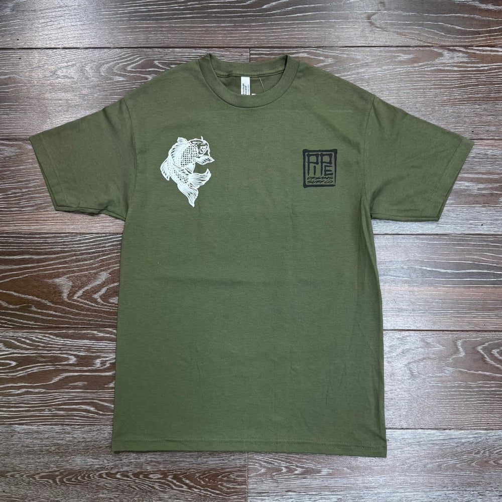 Image of Tora Hanya Olive Men's T-shirt 