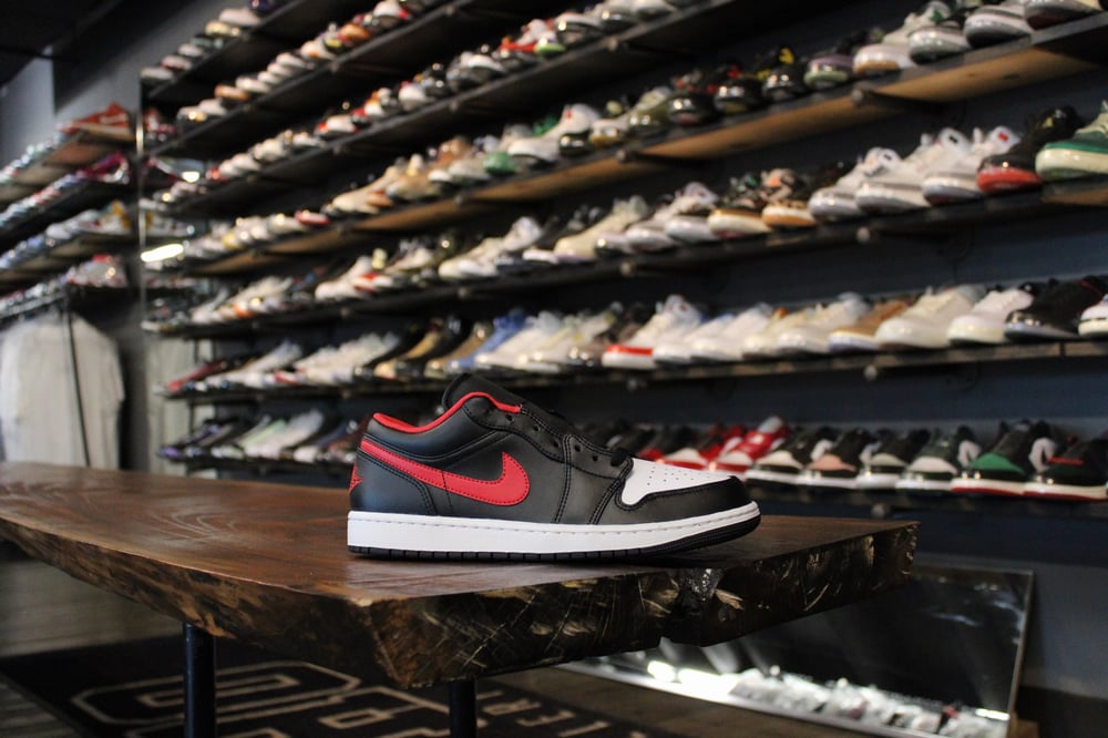 Air Jordan I (1) Low "Fire Red/White/Blk"