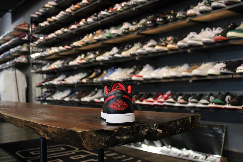 Air Jordan I (1) Low "Fire Red/White/Blk"