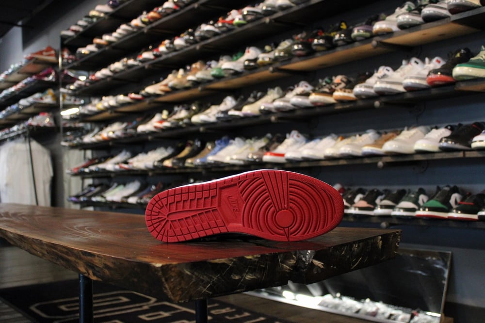 Air Jordan I (1) Low "Blk/Varsity Red"