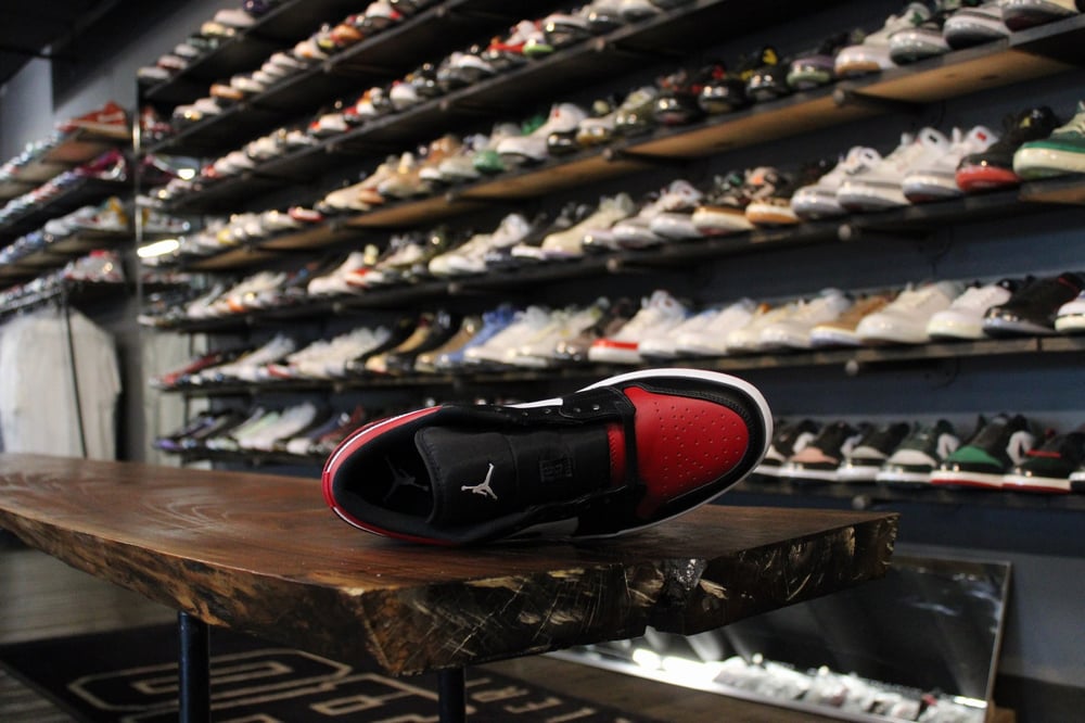 Air Jordan I (1) Low "Blk/Varsity Red"