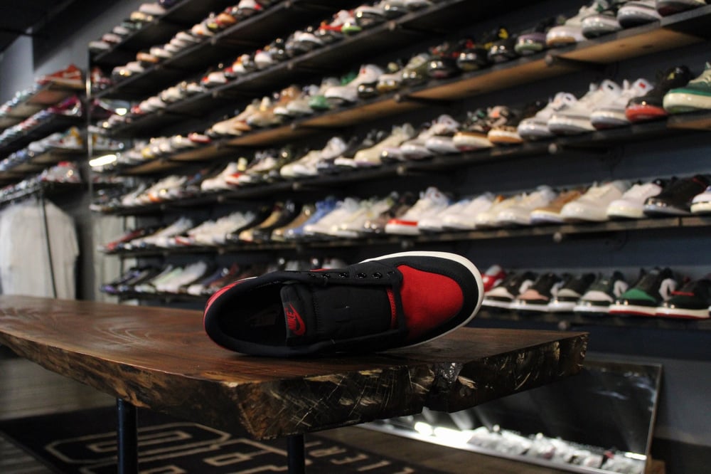 Air Jordan I (1) Low KO "Blk/Varsity Red"