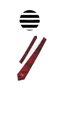 Image 2 of Lipstick Tie- Black