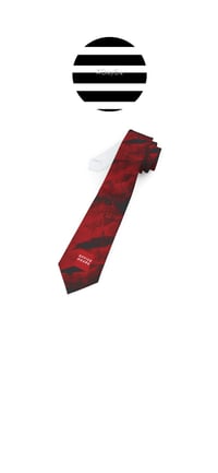 Image 1 of Lipstick Tie- Black