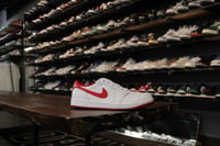 Image 1 of Air Jordan I (1) Low OG "White/University Red"