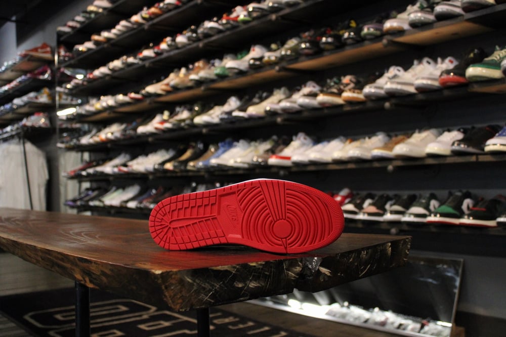 Air Jordan I (1) Low OG "White/University Red"
