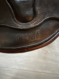 Image 2 of CWD Padded Jump Girth – 48" – Center Carabiner Clip