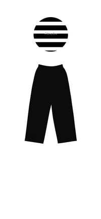 Image 1 of Wide Leg Casual Pants