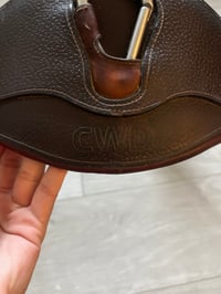 Image 2 of CWD Padded Jump Girth – 52" – Center Carabiner Clip