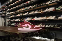 Image 1 of Air Jordan I (1) Low "Cardinal Red"