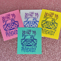 ALWAYS RESORT TO MISCHIEF Vinyl Slap Sticker Pack