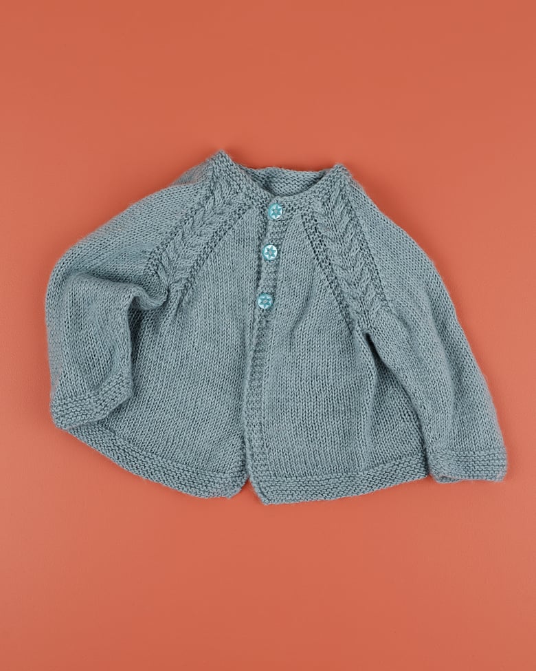 Image of Sky Baby Cardi - 3-6m