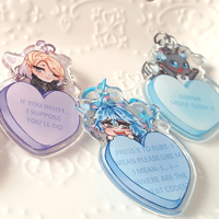 Image 5 of TWST Candy Hearts Charms