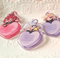 Image 2 of TWST Candy Hearts Charms