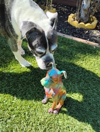 Image 5 of Boxer Love Statue 