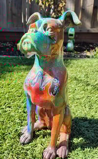 Image 1 of Boxer Love Statue 