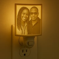 Image 1 of Custom Photo Night Light – Personalized 3D Lithophane Keepsake