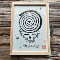 Image 3 of SYF Ink painting art PRINT Card and Mini Poster