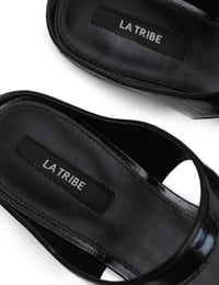 Image 6 of la tribe pointed mule shiny black