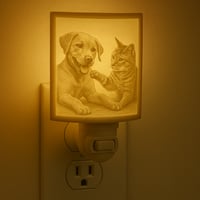 Image 2 of Custom Photo Night Light – Personalized 3D Lithophane Keepsake