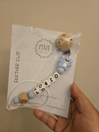 Image 2 of Bear/Koala Soother Clip (Customizable)