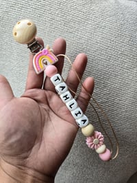 Image 3 of Daisy Soother Clip (Customizable)