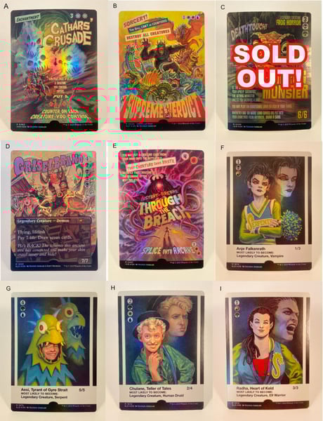 Image of Magic The Gathering Foil Artist Proof Cards