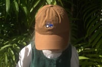 Image 2 of Children's Embroidered Cap - Tractor in Blue