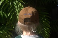 Image 3 of Children's Embroidered Cap - Tractor in Blue