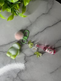 Image 14 of Cute Frog and Soju Drink Keychain 