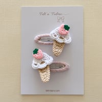 Strawberry Ice Cream Clip