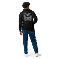 Image 2 of Schwarzer Engel (spezial edition) heavy blend zip hoodie