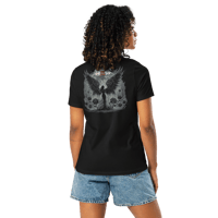 Image 1 of Women's Relaxed T-Shirt Schwarzer Engel (spezial edition)