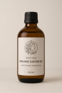 Savvy Sage – Organic Castor Oil (500 ml)