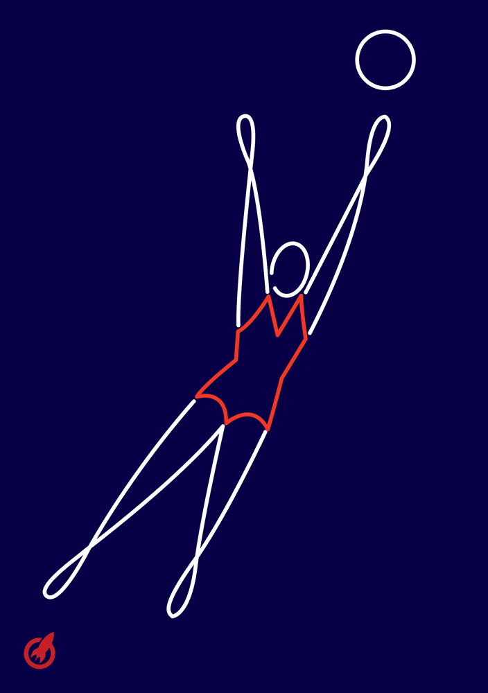 Image of "Siatkarka" Plakat