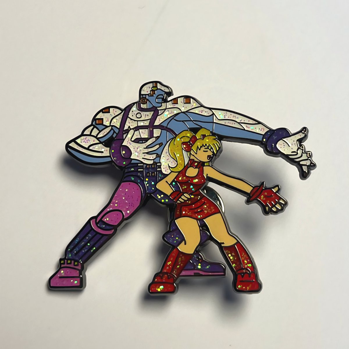 Image of Necro & Effie Pin