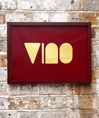 Image 2 of VINO - 3 versions -23 Carat  gold gilded wall art