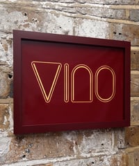 Image 9 of VINO - 3 versions -23 Carat  gold gilded wall art