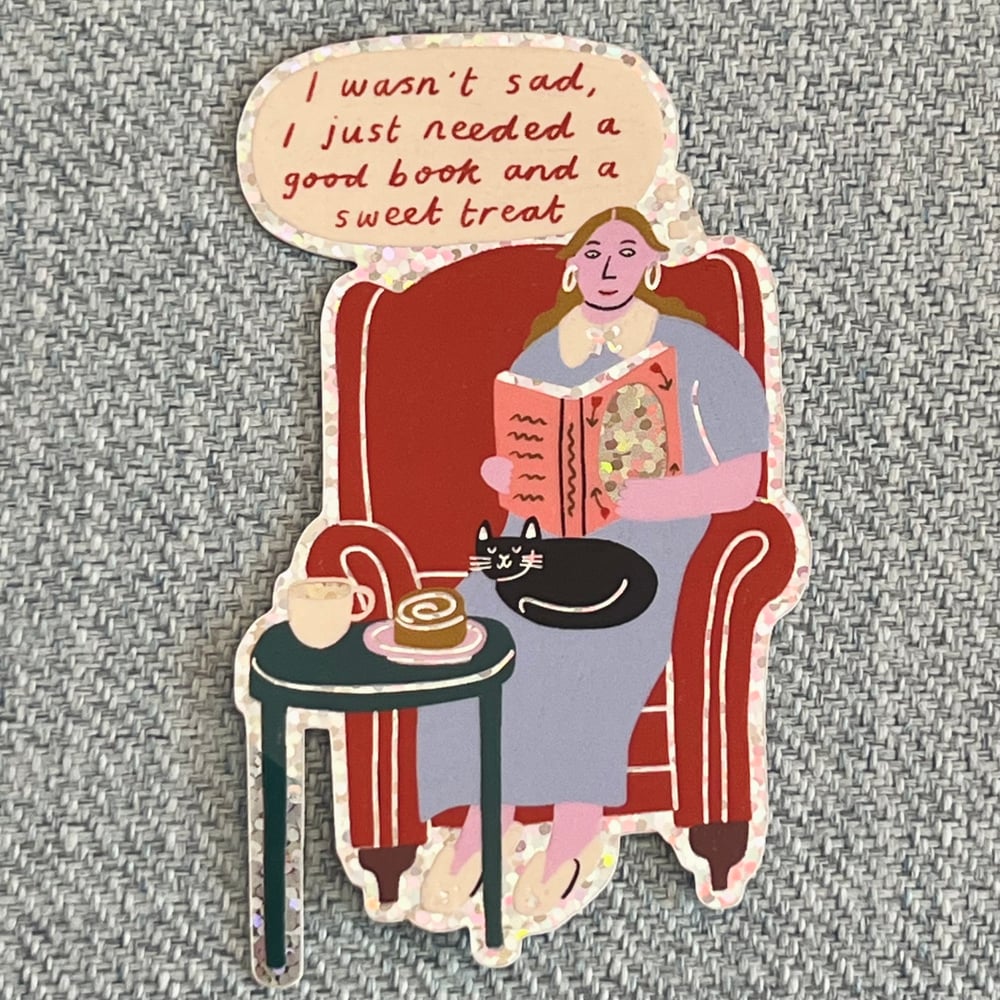 Image of Sweet Treat Glitter Sticker