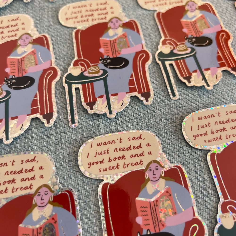 Image of Sweet Treat Glitter Sticker