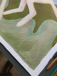 Image 3 of Running dog | Original Painting