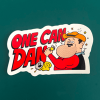 One Can Dan - Vinyl Sticker