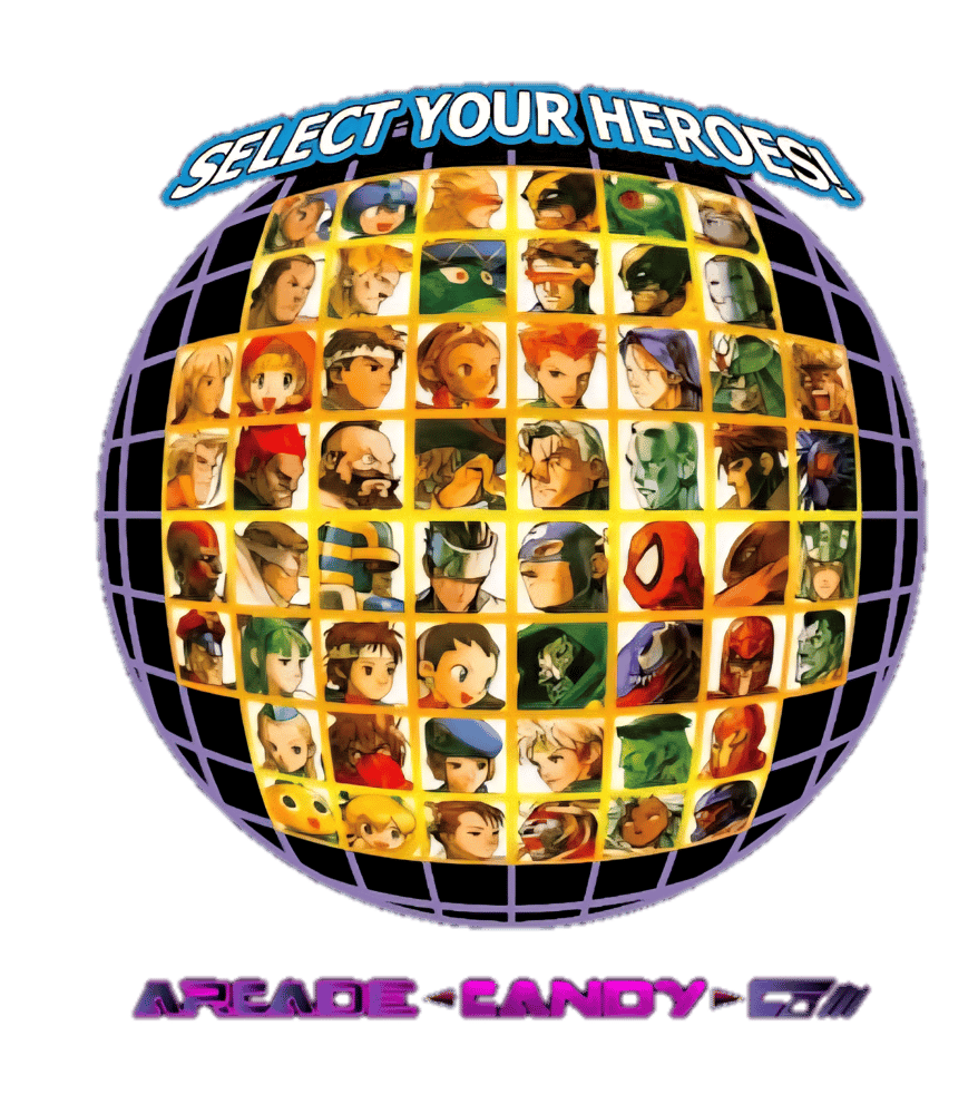 Image of MVC2 3" Character Select Pin